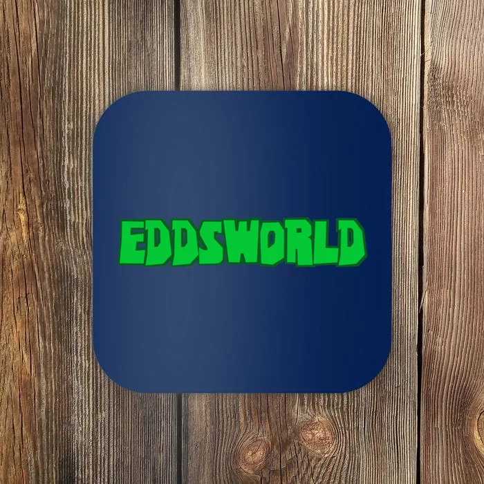 Eddsworld Logo Greenlime Coaster