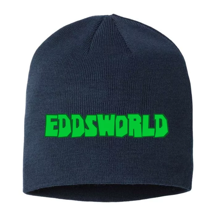 Eddsworld Logo Greenlime 8 1/2in Sustainable Knit Beanie