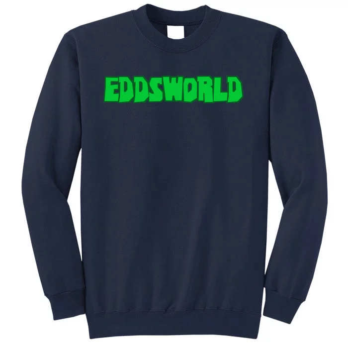 Eddsworld Logo Greenlime Tall Sweatshirt