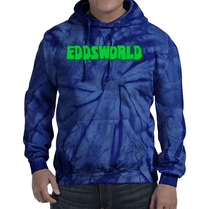 Eddsworld Logo Greenlime Tie Dye Hoodie