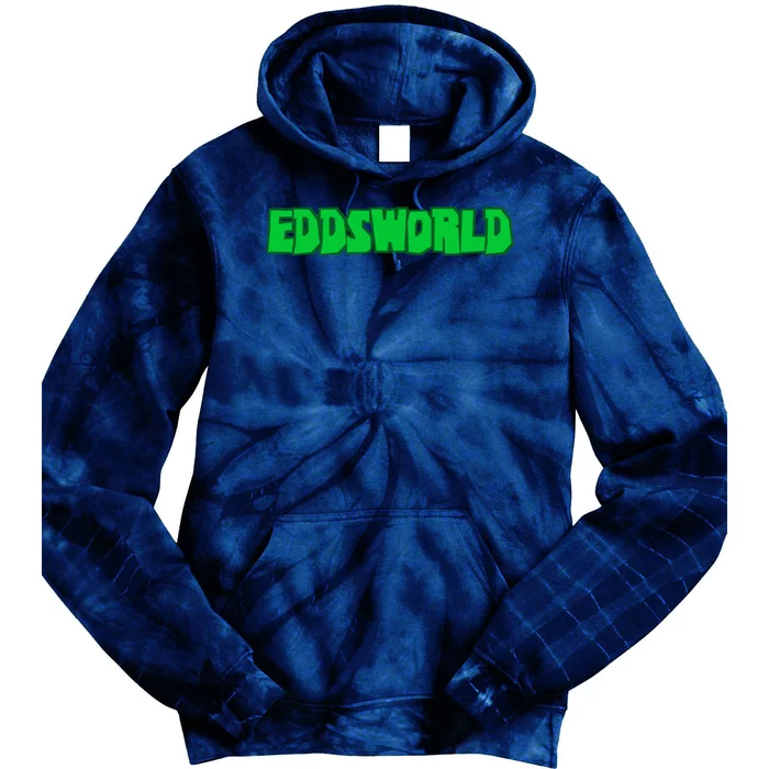 Eddsworld Logo Greenlime Tie Dye Hoodie