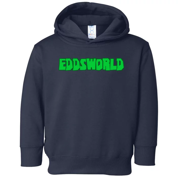 Eddsworld Logo Greenlime Toddler Hoodie