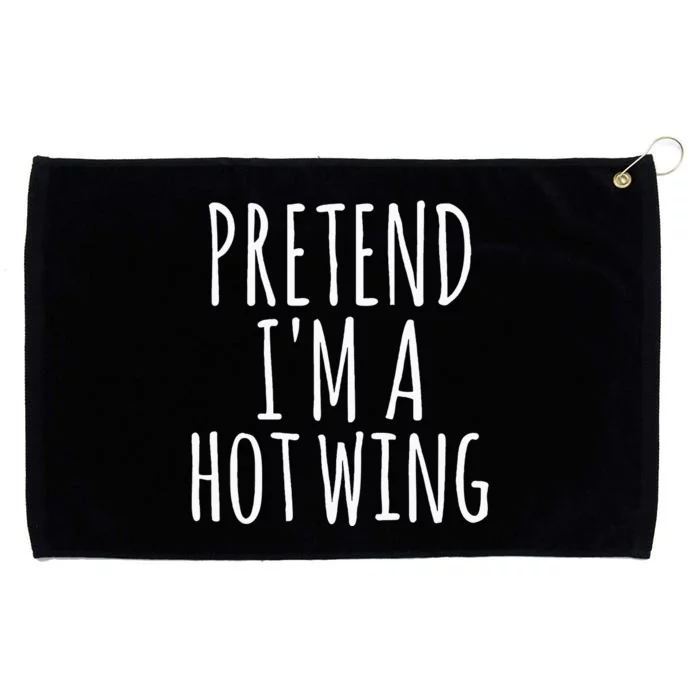 Easy Lazy Halloween PRETEND IM A HOT WING Costume Chicken Grommeted Golf Towel