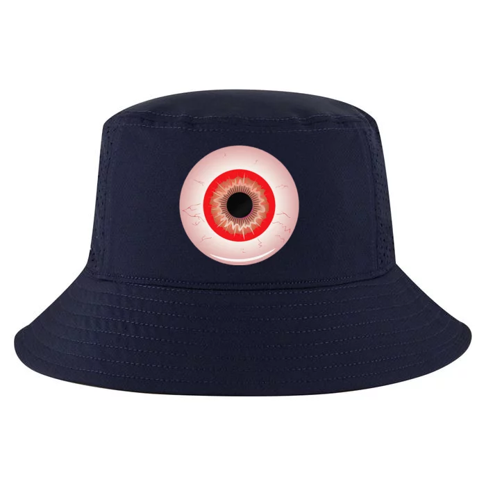 Eyeball Lazy Halloween Costume Spooky Scary Funny Cool Comfort Performance Bucket Hat