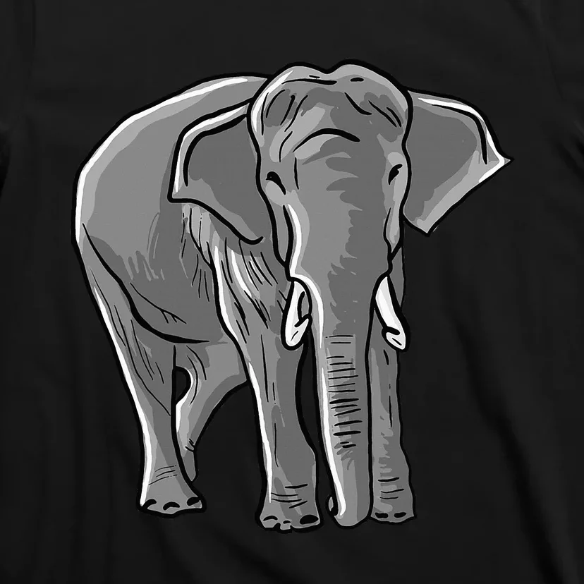 Elephant Love Illustration For Elephant Lovers T-Shirt