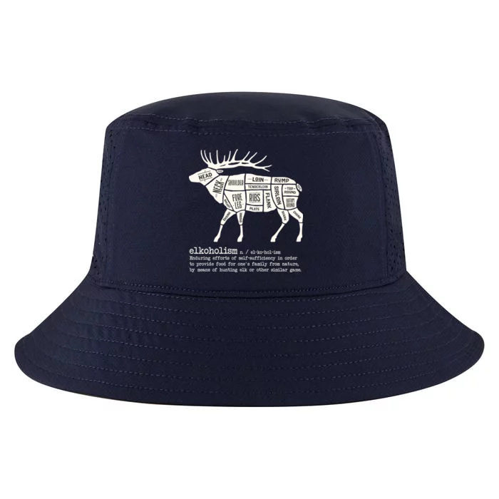 Elkoholism Elk Hunting Cool Comfort Performance Bucket Hat