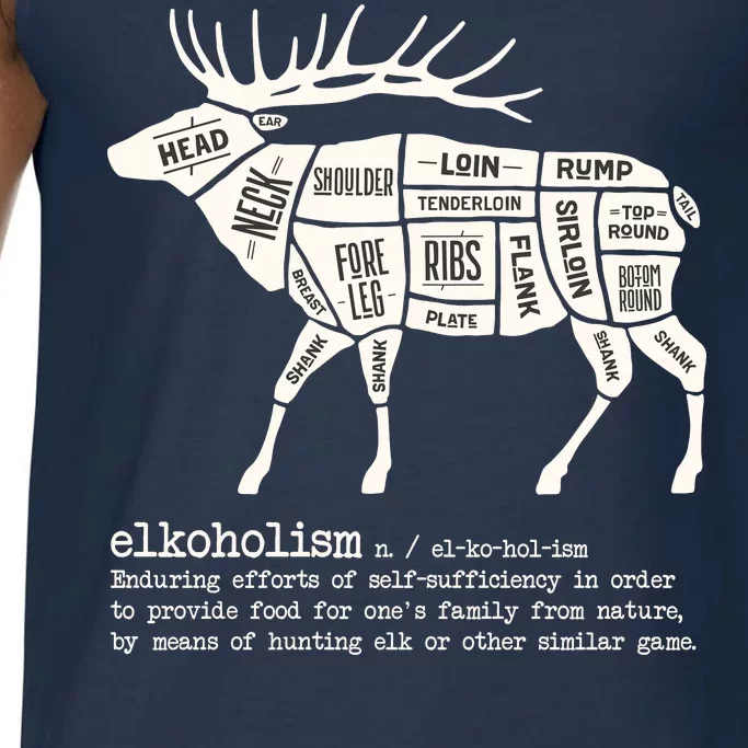 Elkoholism Elk Hunting Comfort Colors® Tank Top