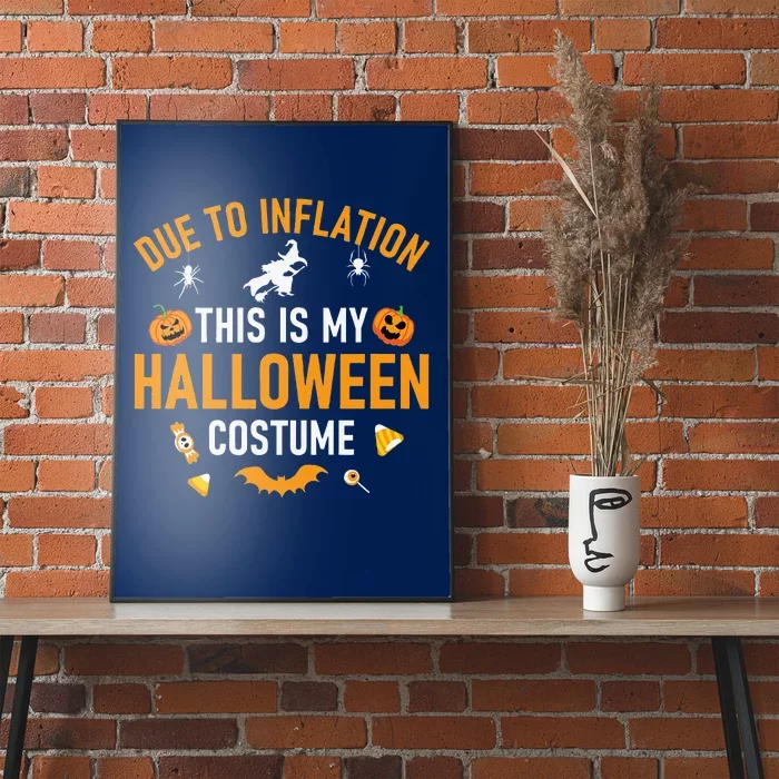 Easy Lazy Last Minute Inflation Spooky Halloween Costumes Poster