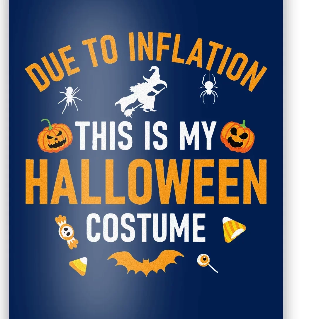 Easy Lazy Last Minute Inflation Spooky Halloween Costumes Poster