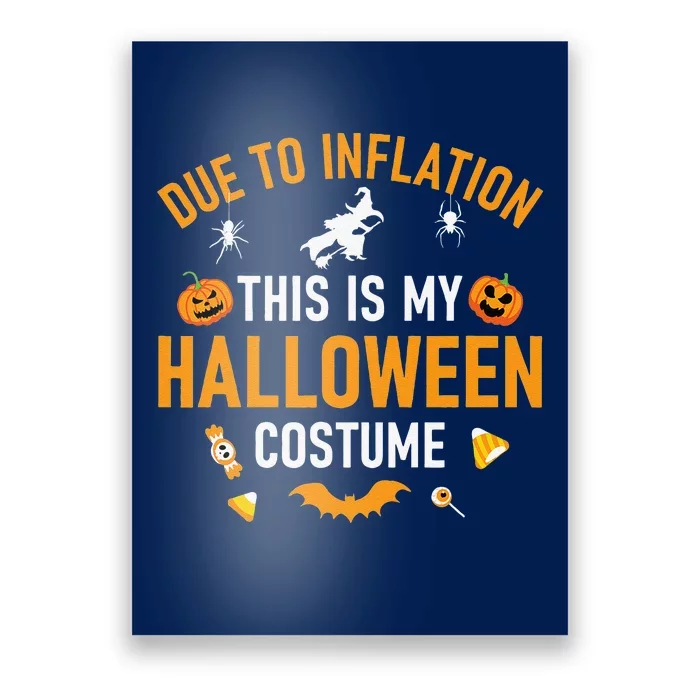 Easy Lazy Last Minute Inflation Spooky Halloween Costumes Poster