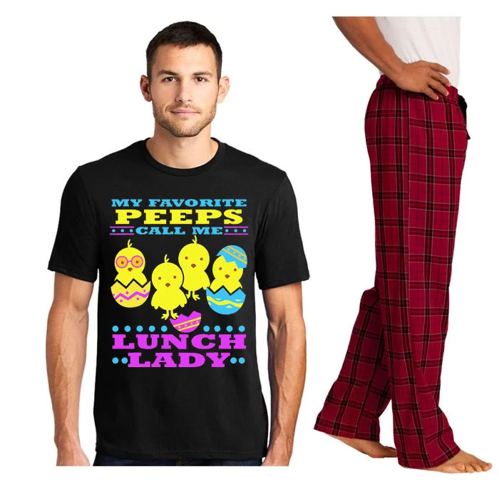 Easter Lunch Lady School Cute Cafeteria Worker Pajama Set