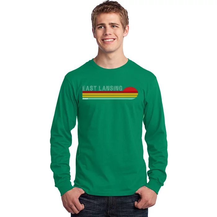 East Lansing Michigan Long Sleeve Shirt