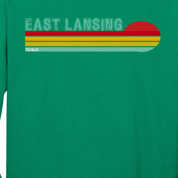 East Lansing Michigan Long Sleeve Shirt