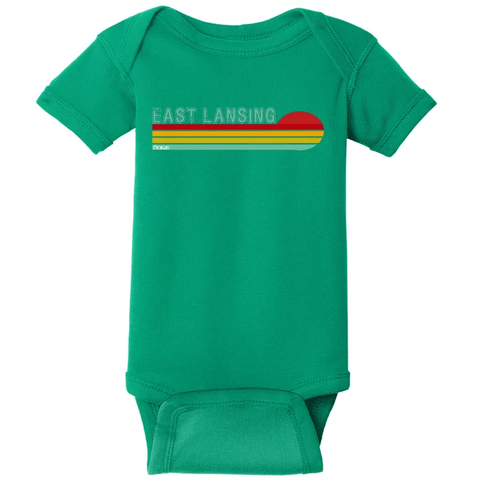 East Lansing Michigan Baby Bodysuit