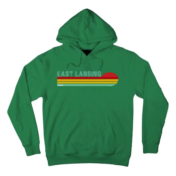 East Lansing Michigan Tall Hoodie