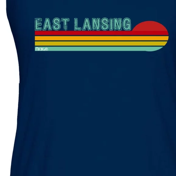 East Lansing Michigan Ladies Essential Flowy Tank