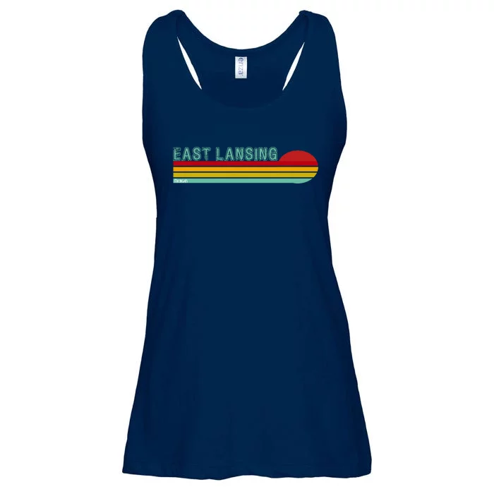 East Lansing Michigan Ladies Essential Flowy Tank