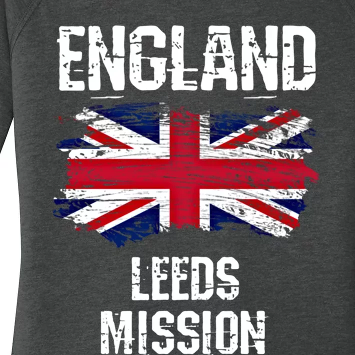 England Leeds Mission Cool Gift Women's Perfect Tri Tunic Long Sleeve Shirt