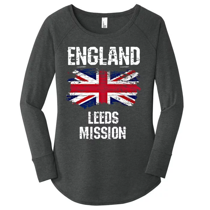 England Leeds Mission Cool Gift Women's Perfect Tri Tunic Long Sleeve Shirt