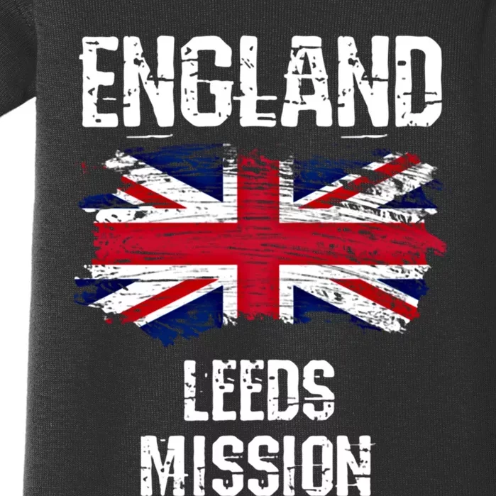 England Leeds Mission Cool Gift Baby Bodysuit