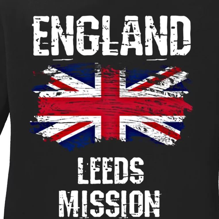 England Leeds Mission Cool Gift Ladies Long Sleeve Shirt