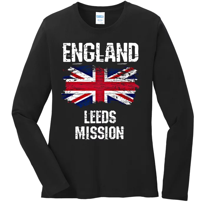 England Leeds Mission Cool Gift Ladies Long Sleeve Shirt