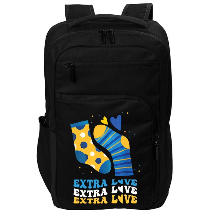 Extra Love National Down Syndrome Awareness Down Impact Tech Backpack