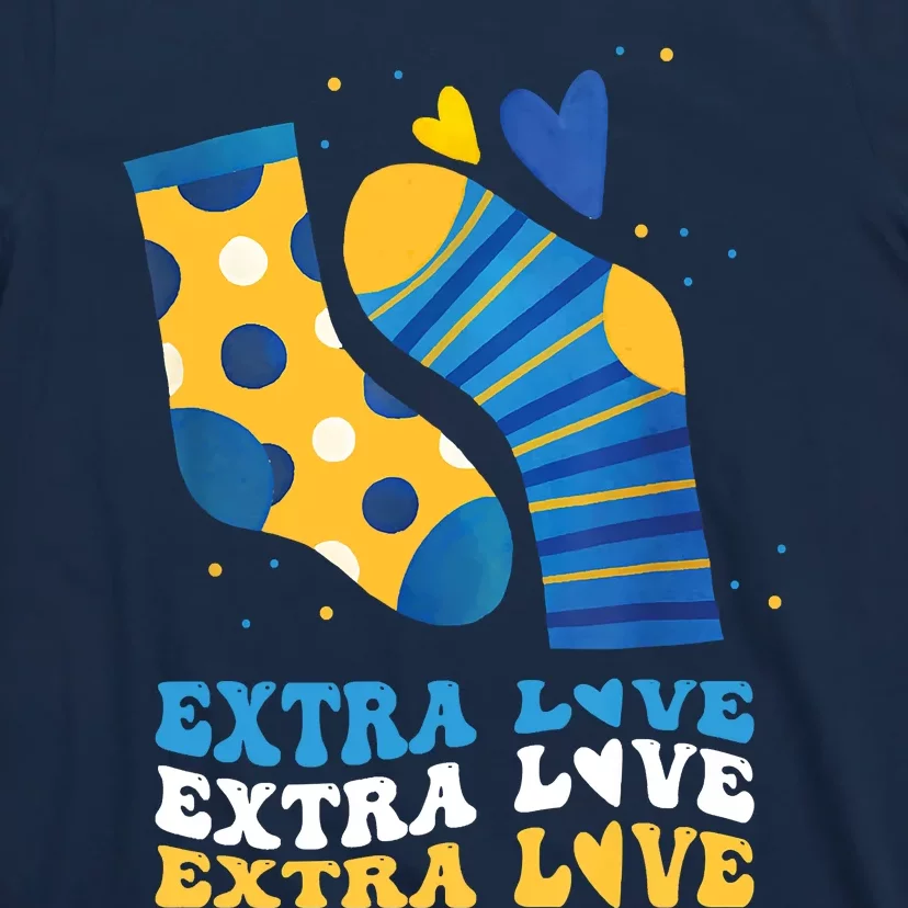 Extra Love National Down Syndrome Awareness Down T-Shirt