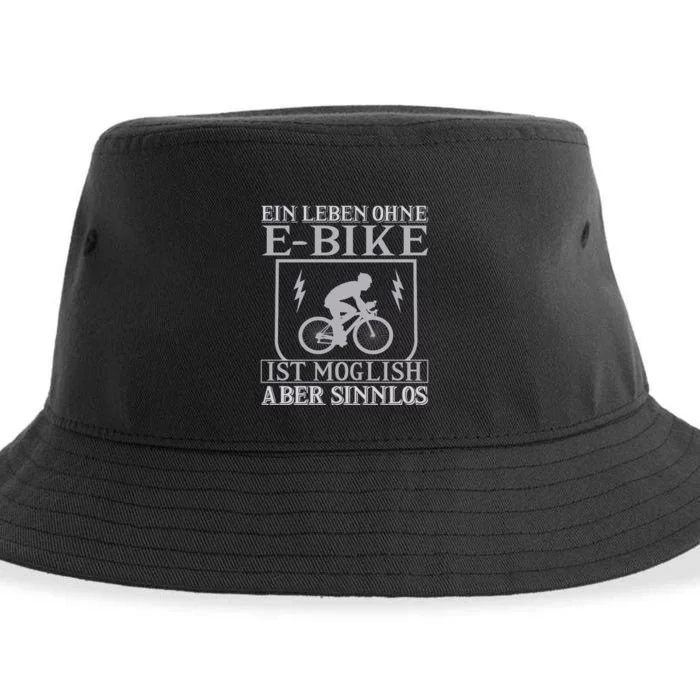 Ein Leben Ohne E Bike Sustainable Bucket Hat