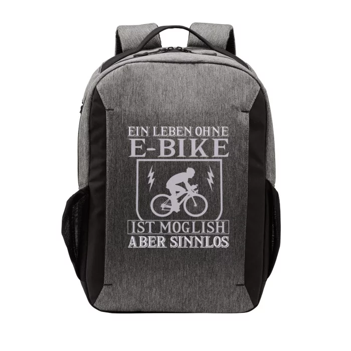 Ein Leben Ohne E Bike Vector Backpack