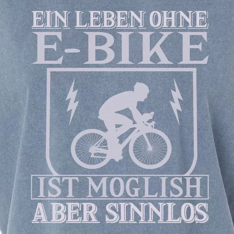 Ein Leben Ohne E Bike Garment-Dyed Women's Muscle Tee