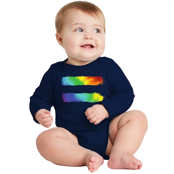 Equality Lgbt Pride Awareness For Gay & Lesbian Baby Long Sleeve Bodysuit