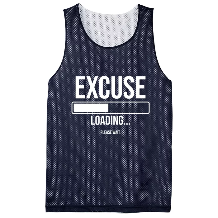 Excuse Loading Please Wait Mesh Reversible Basketball Jersey Tank