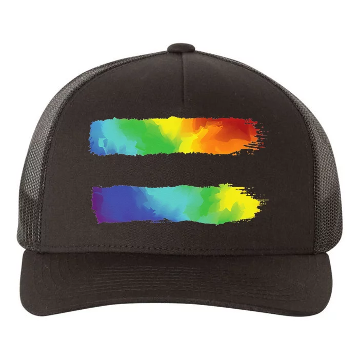 Equality LGBT Pride Awareness for Gay & Lesbian Yupoong Adult 5-Panel Trucker Hat