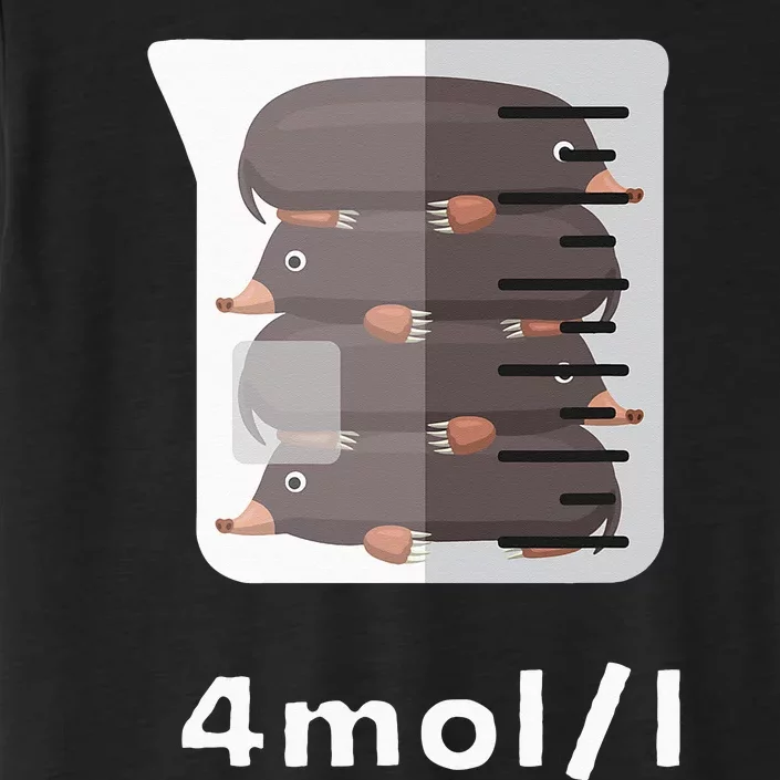 Experiment Lab Science Student Chemistry Teacher Mole ChromaSoft Performance T-Shirt