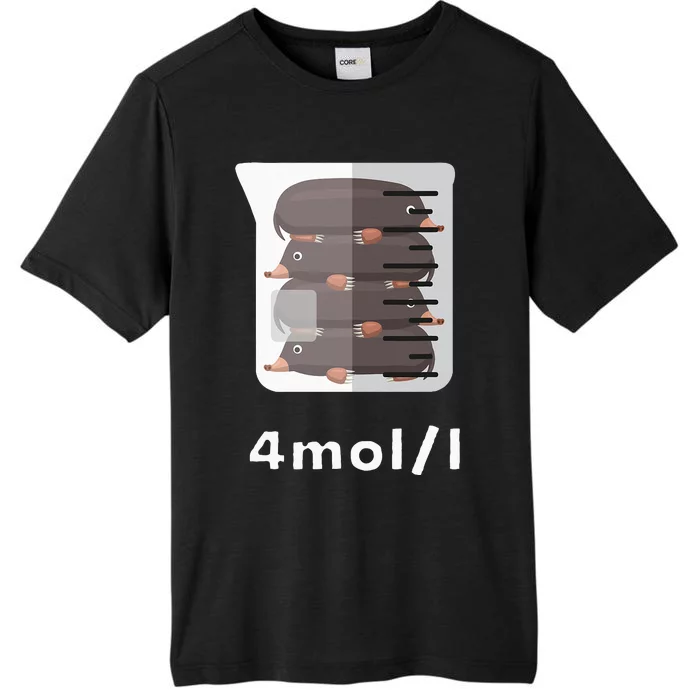 Experiment Lab Science Student Chemistry Teacher Mole ChromaSoft Performance T-Shirt