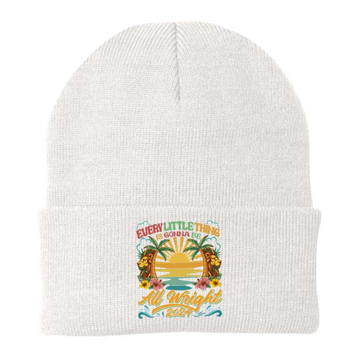 Every Little Thing Is Gonna Be Alright Knit Cap Winter Beanie