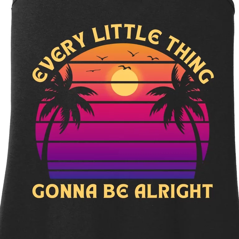 Every Little This Is Gonna Be Alright Ladies Essential Tank