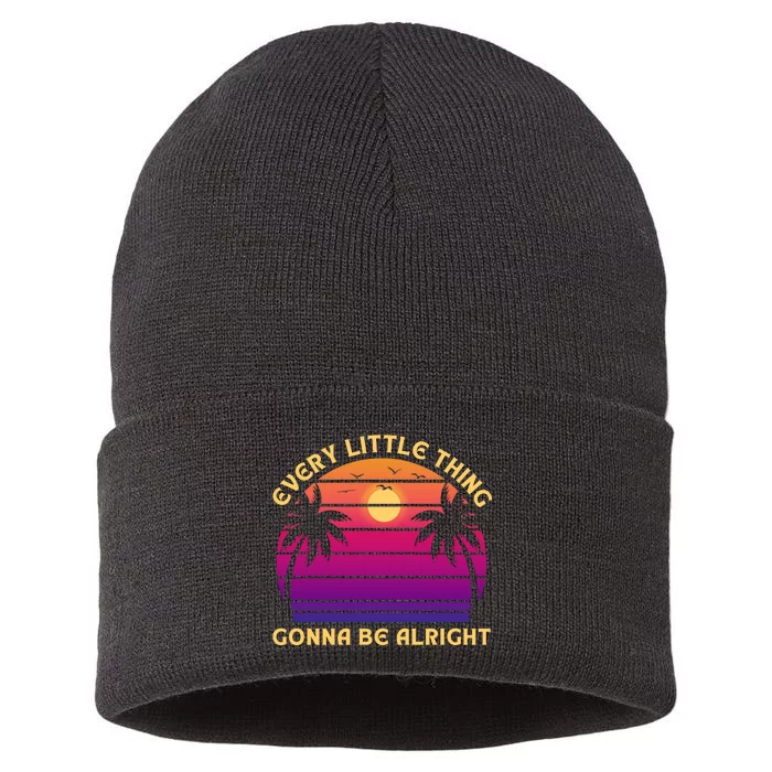 Every Little This Is Gonna Be Alright Sustainable Knit Beanie