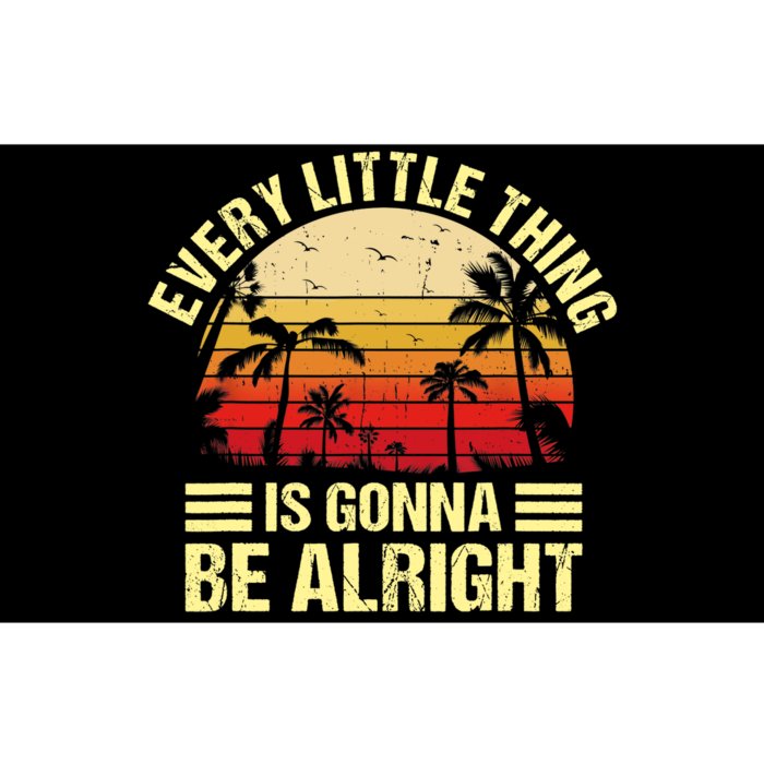 Every Little Thing Is Gonna Be Alright Jamaica Wo Gift Bumper Sticker