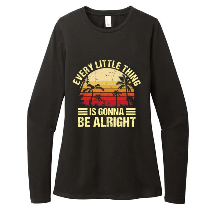 Every Little Thing Is Gonna Be Alright Jamaica Wo Gift Womens CVC Long Sleeve Shirt