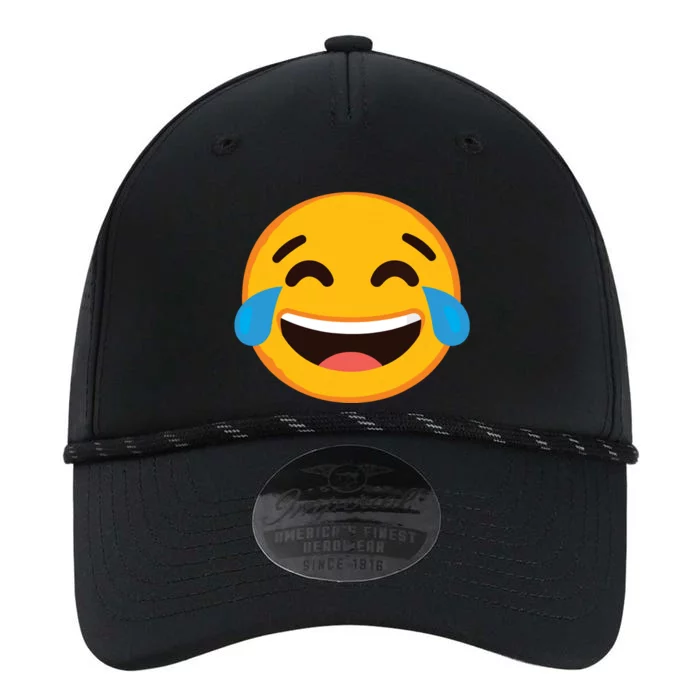 Emoticon Laughing Tears Face With Tears Of Joy Gift Performance The Dyno Cap