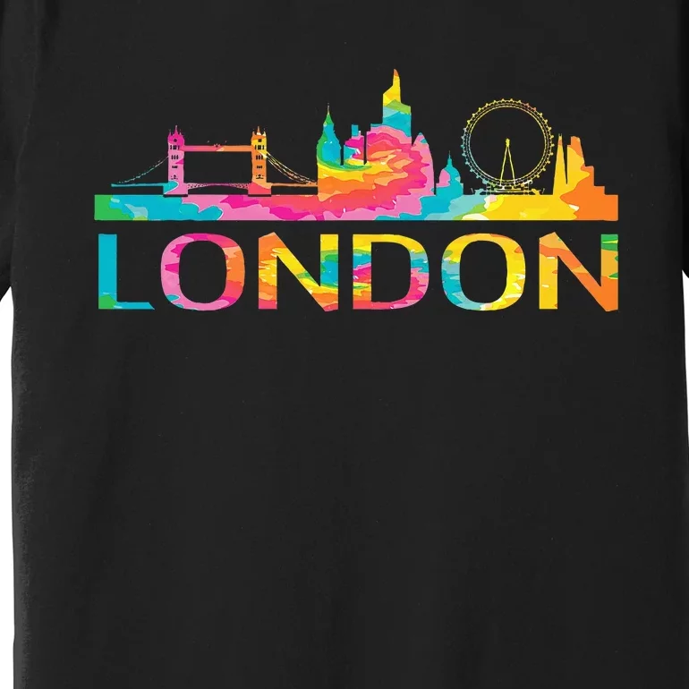 England London Uk British London Premium T-Shirt