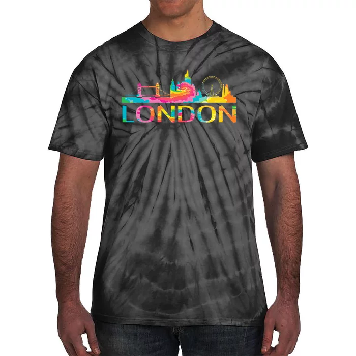 England London Uk British London Tie-Dye T-Shirt