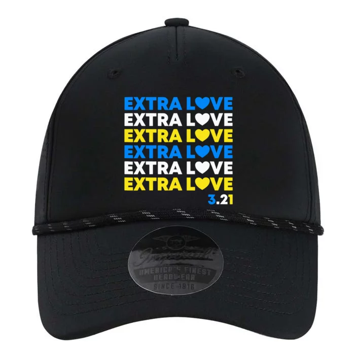 Extra Love World Down Syndrome Awareness March 21 T21 Performance The Dyno Cap