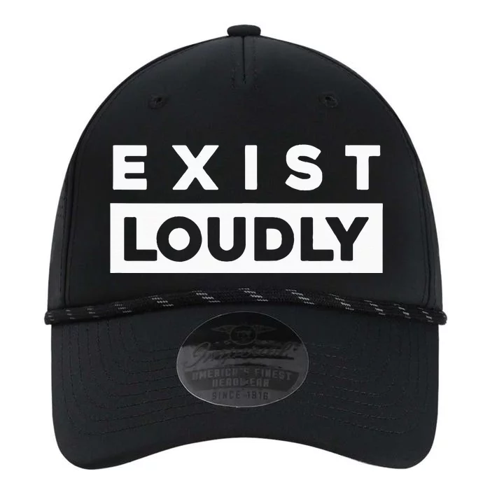 Exist Loudly Women Empowerment Rights Feminist Performance The Dyno Cap