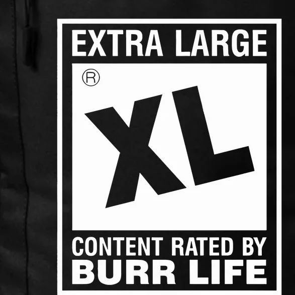 Extra Large Xl Content Rated By Burr Life Daily Commute Backpack