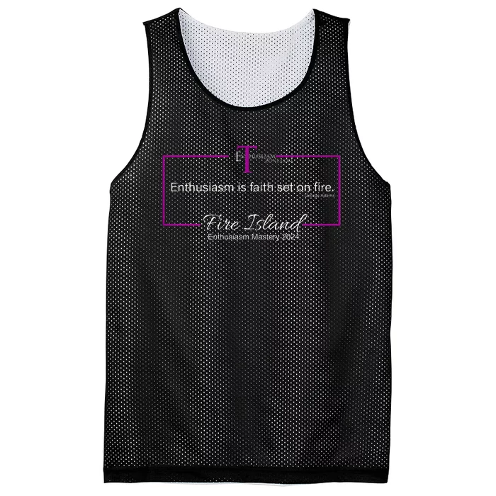 Enthusiasm Mastery 2024 Mesh Reversible Basketball Jersey Tank