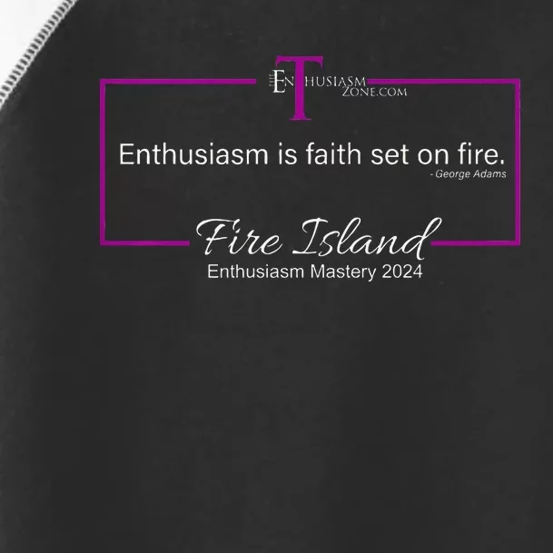 Enthusiasm Mastery 2024 Toddler Fine Jersey T-Shirt