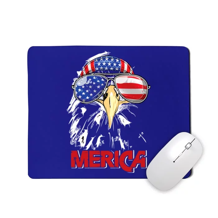 Eagle Mullet 4th Of July Usa American Flag Merica Meaningful Gift Mousepad